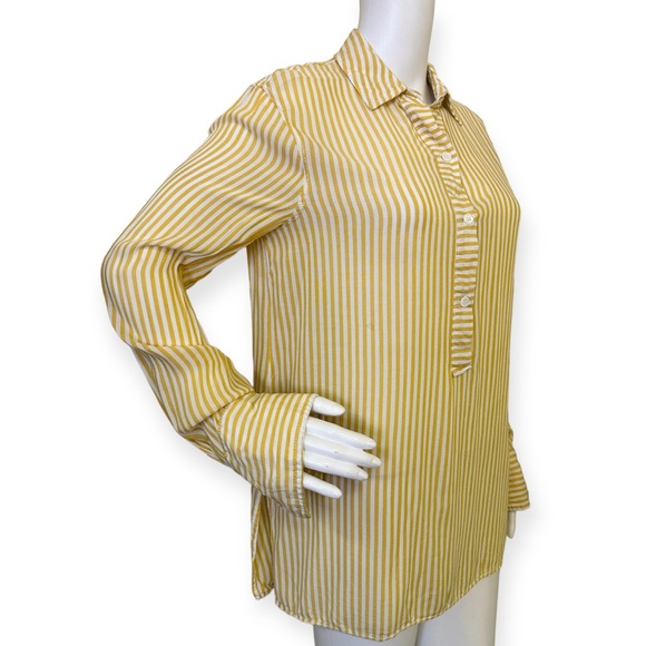 Max Studio Stripped Blouse - Picture 3 of 5